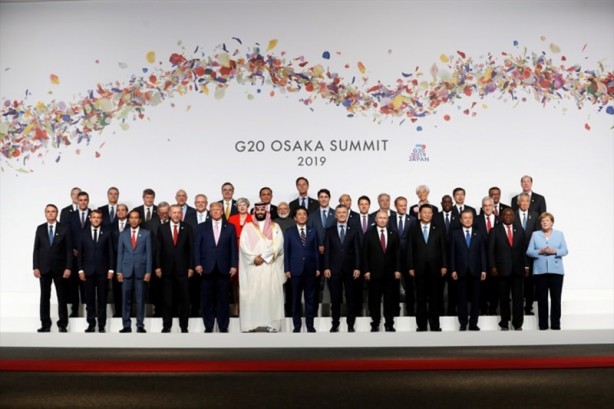 Foto - Japonya'daki G-20 zirvesinden samimi kareler