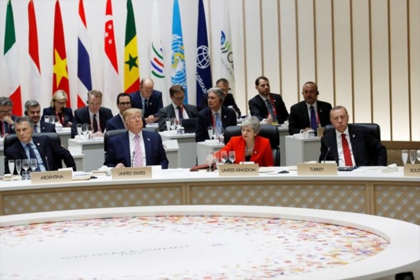Foto - Japonya'daki G-20 zirvesinden samimi kareler