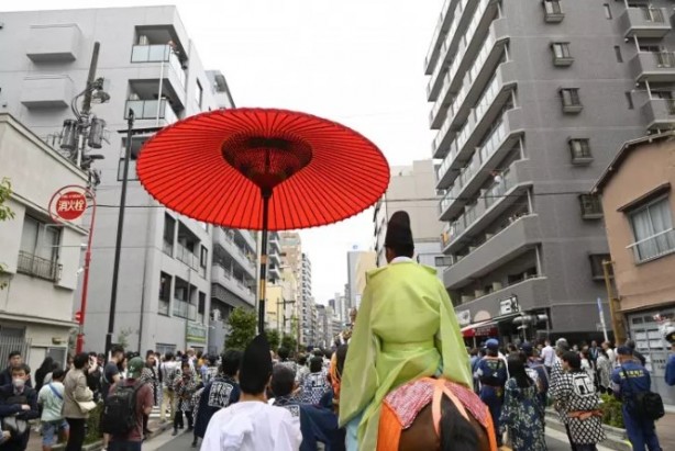 Foto - Japonların renkli festivali başladı: 'Sanja Matsuri'