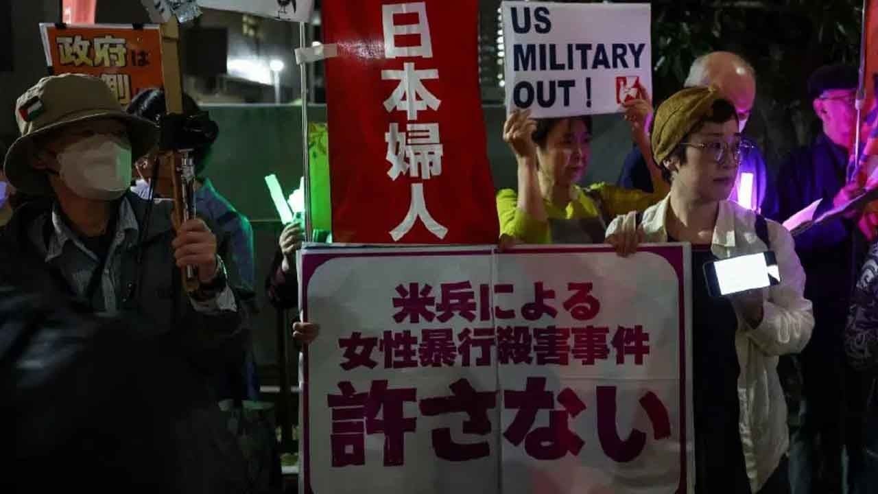 Foto - Japonya'yı ayağa kaldıran cinayet: ABD askerlerine sokağa çıkma yasağı!