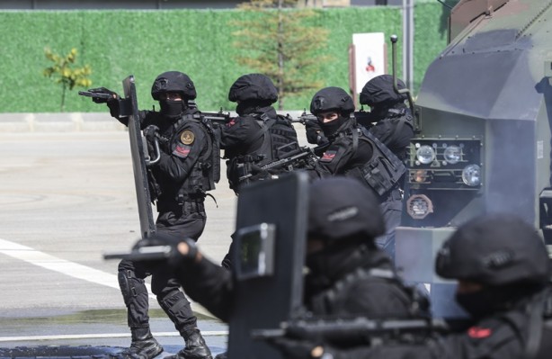 Foto - JÖAK'tan nefes kesen tatbikat! Gerçeği aratmadı