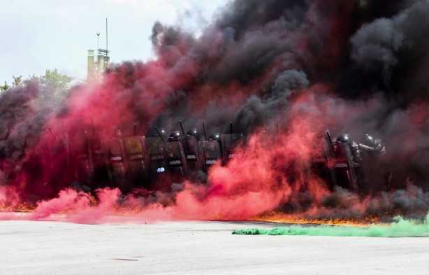 Foto - JÖAK'tan nefes kesen tatbikat! Gerçeği aratmadı