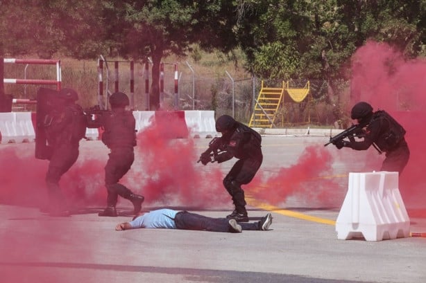 Foto - JÖAK'tan nefes kesen tatbikat! Gerçeği aratmadı
