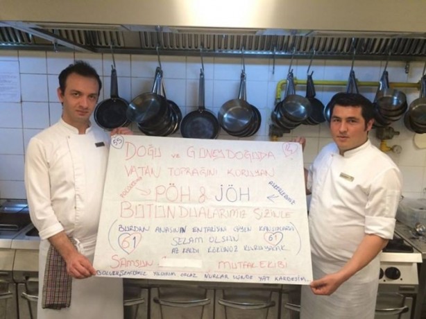 Foto - JÖH-PÖH'e en anlamlı destek