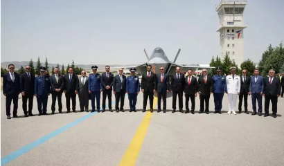 Foto - Kaan için yapılan ziyarette olay anlar! Suudi Prensten TUSAŞ pilotuna: Nasıl böyle cümle kurabiliyorsun?