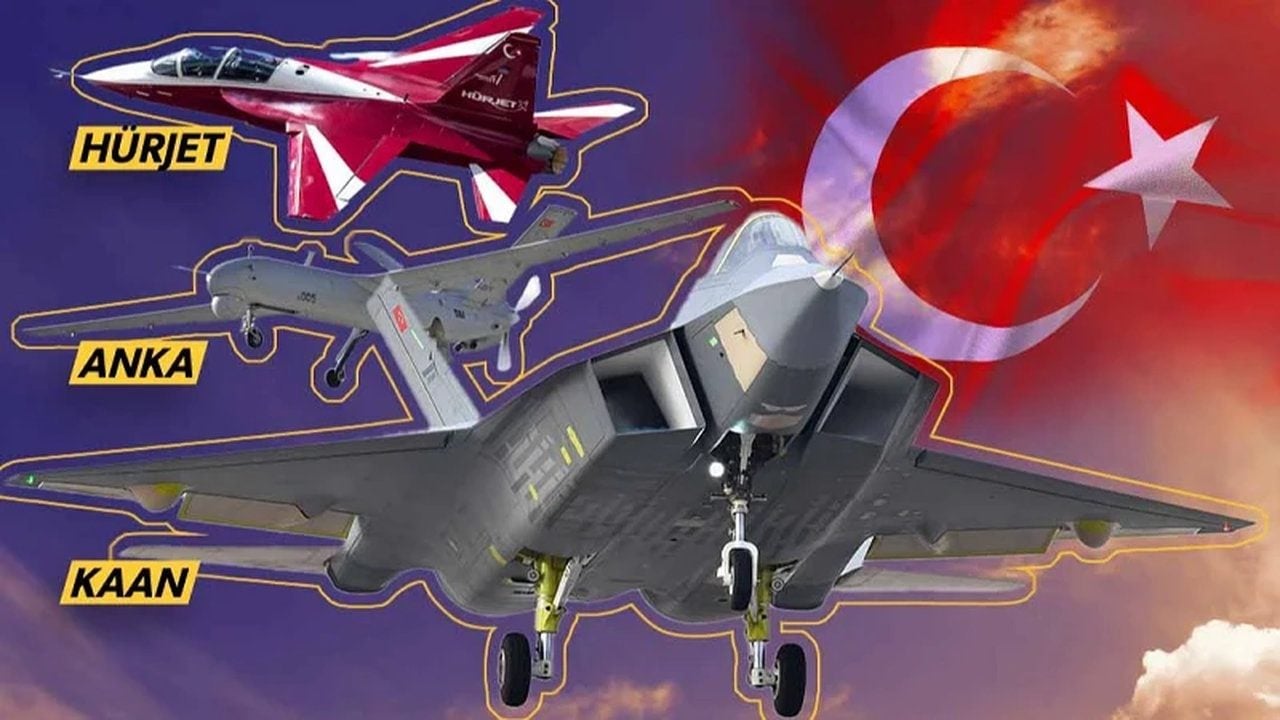 Foto - KAAN’dan İHA’lara kadar tüm envanter uçuşa geçiyor! 1500’den fazla hava platformu gökyüzüyle buluşacak
