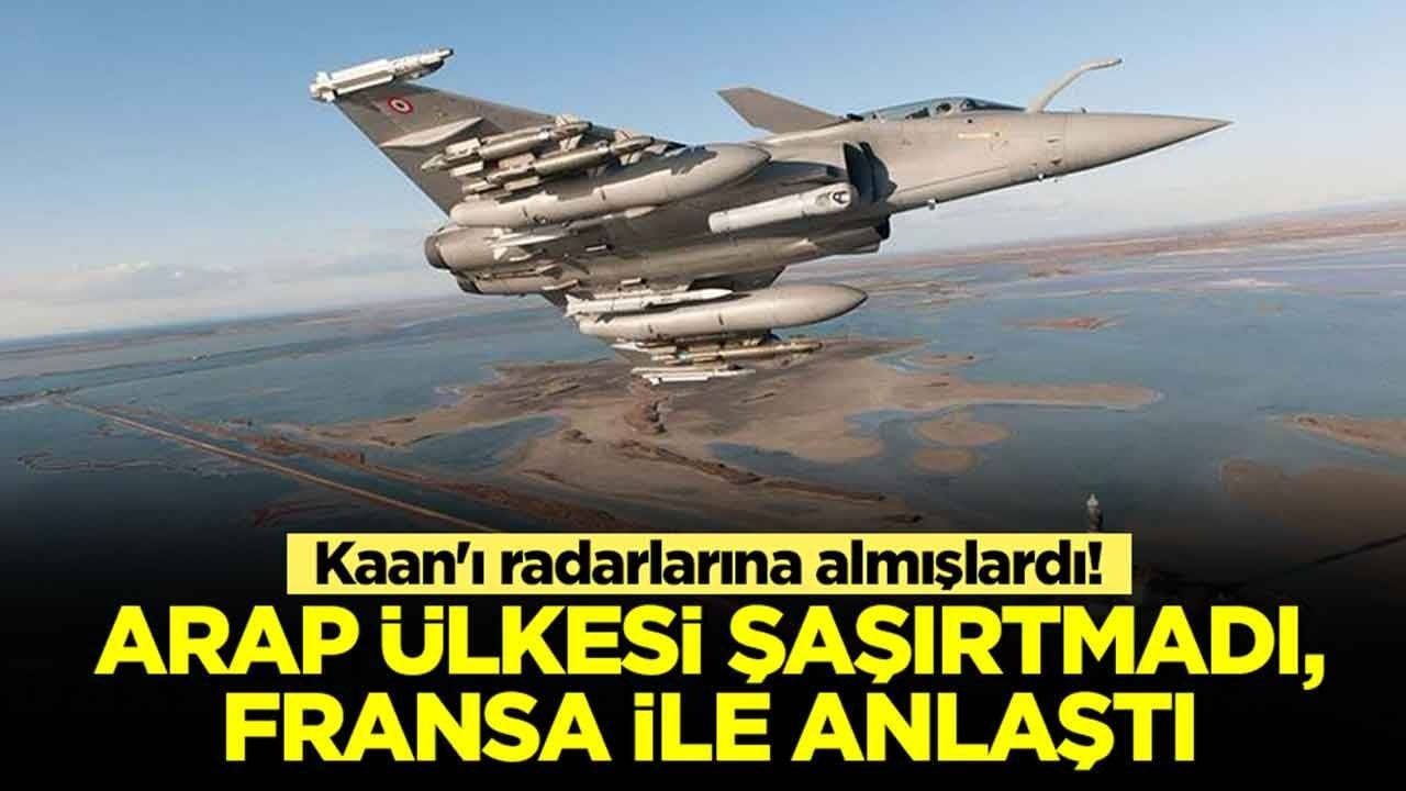 Kaan'ı radarlarına almışlardı: Arap ülkesi yine şaşırtmadı, Fransa ile anlaştı