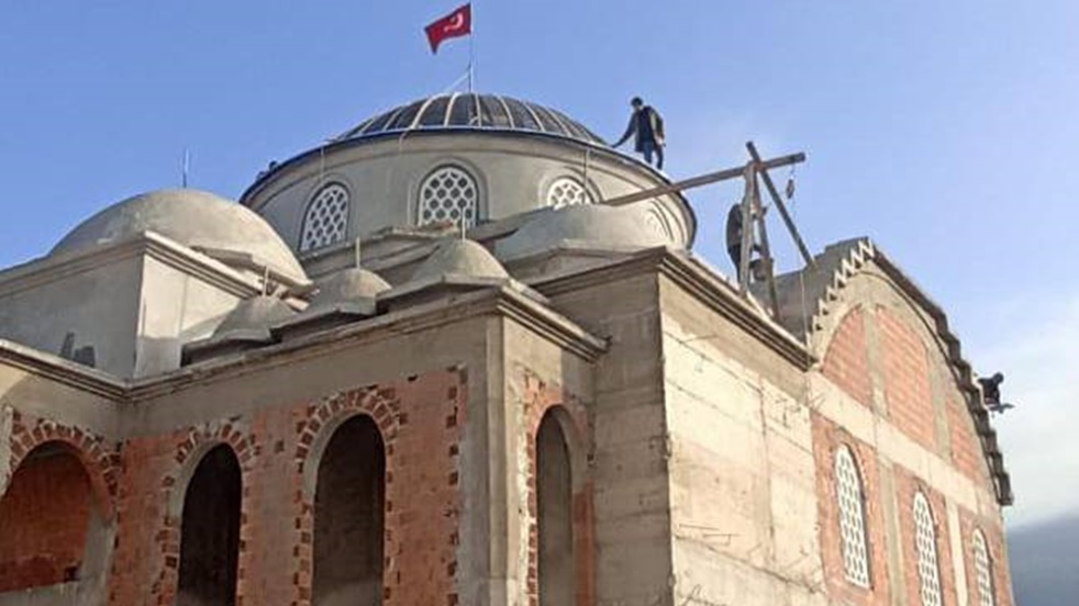 Foto - Kaba inşaatı biten cami yardım bekliyor