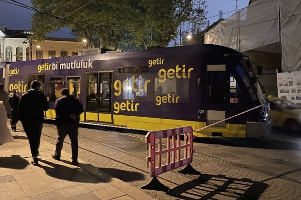 Foto - Kabataş-Bağcılar tramvayı raydan çıktı
