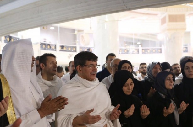 Foto - Kabe kapısı bu kez Davutoğlu'na açıldı