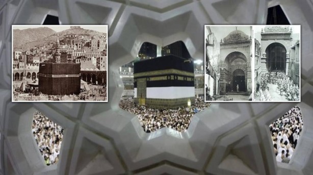 Kabe'nin 100 senelik görülmemiş fotoğrafları