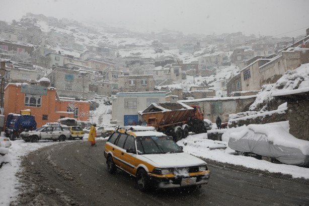 Foto - Kabil'de dondurucu soğuklar! Kar kalınlığı 30 cm! İşte o görüntüler…