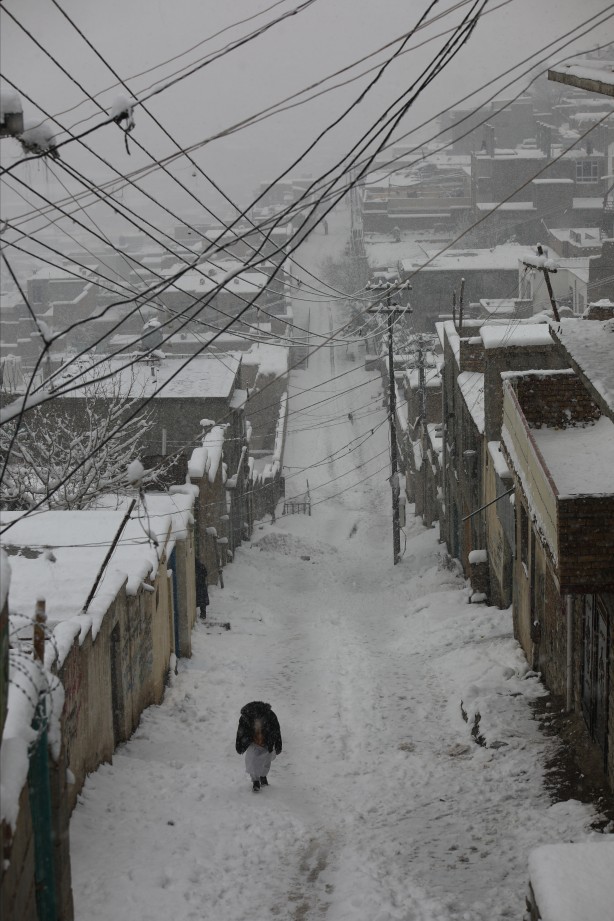 Foto - Kabil'de dondurucu soğuklar! Kar kalınlığı 30 cm! İşte o görüntüler…