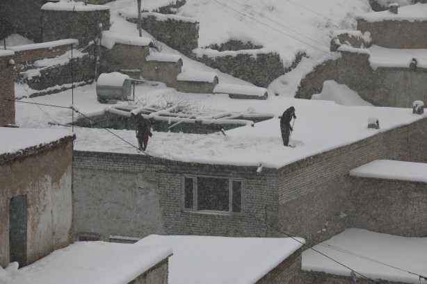 Foto - Kabil'de dondurucu soğuklar! Kar kalınlığı 30 cm! İşte o görüntüler…