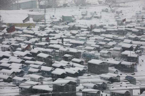 Foto - Kabil'de dondurucu soğuklar! Kar kalınlığı 30 cm! İşte o görüntüler…