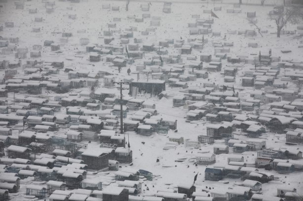 Foto - Kabil'de dondurucu soğuklar! Kar kalınlığı 30 cm! İşte o görüntüler…