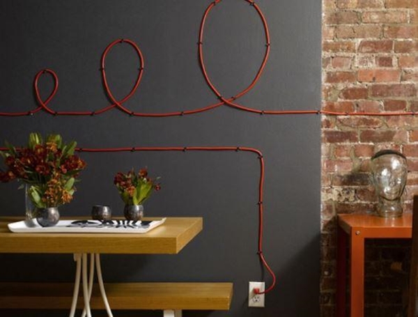 Foto - Kabloları tasarımın bir parçası haline getirin