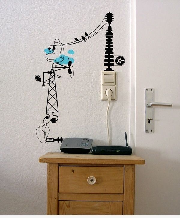 Foto - Kabloları tasarımın bir parçası haline getirin