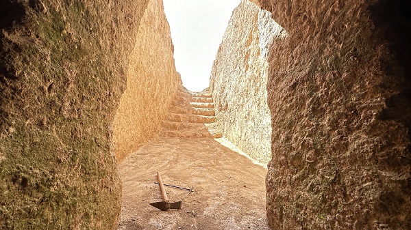 Foto - Kaçak kazı yapılırken bakın ne bulundu! 