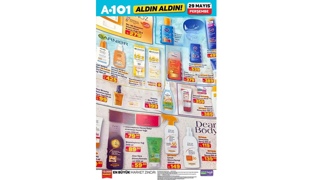 Foto - Kaçırılmayacak bayram fırsatları geliyor! A101 29 Mayıs 2025 indirimlerinde neler var neler