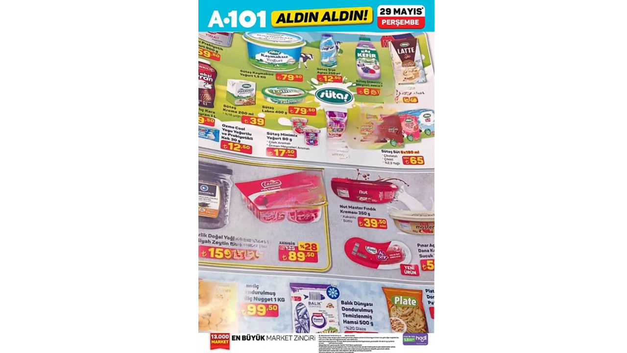 Foto - Kaçırılmayacak bayram fırsatları geliyor! A101 29 Mayıs 2025 indirimlerinde neler var neler