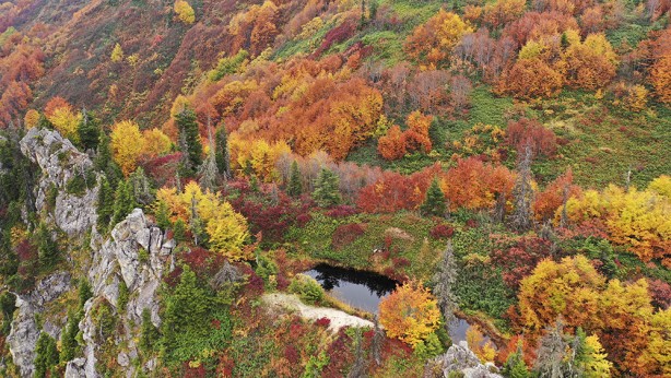 Foto - Kaçkar dağlarında muhteşem kartpostallık görüntüler!