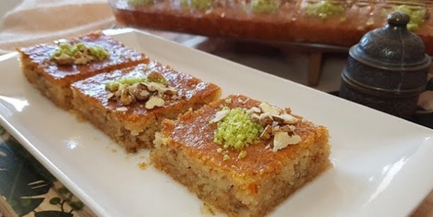 Kadayıflı revani tarifi: Tel kadayıflı cevizli revani tarifi nasıl yapılır?