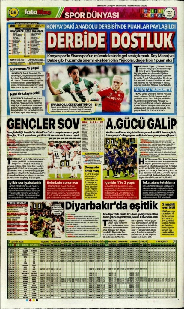 Foto - "Kadıköy Aslan'ı Galatasaray" İşte günün spor manşetleri