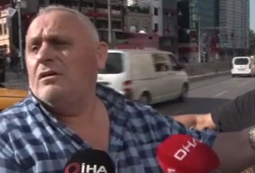 Kadıköy’de ceza yiyen taksicinin yaptığı şey şok etti! Sen ne yaptın böyle dayı 