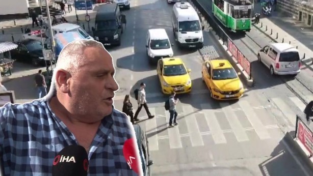 Foto - Kadıköy’de ceza yiyen taksicinin yaptığı şey şok etti! Sen ne yaptın böyle dayı 