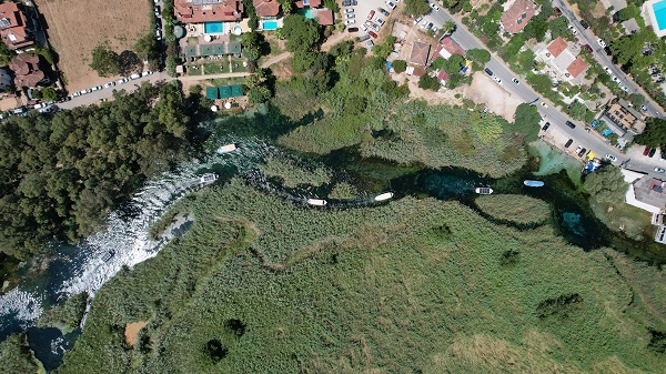Foto - Kadın Azmağı havadan görüntülendi! NASA'nın 'Vay be' dediği sakin kent