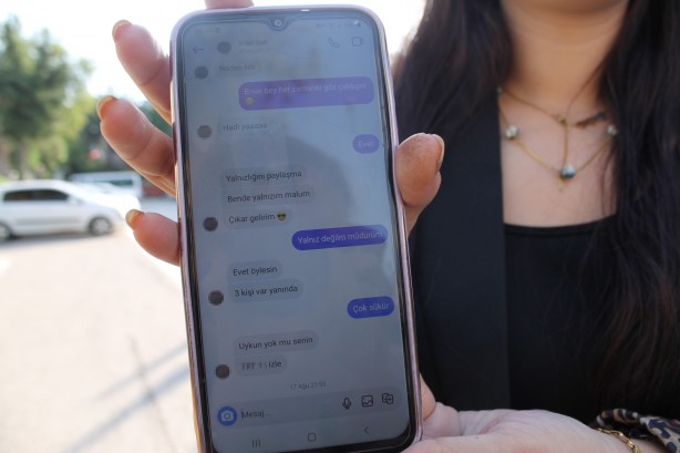 Foto - Kadına ahlaksız mesaj! Böyle müdür olmaz olsun