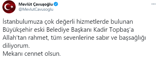 Foto - Kadir Topbaş vefat etti! Siyasilerden taziye mesajı yağdı