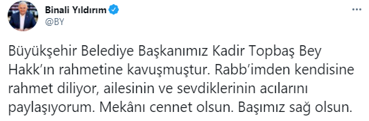 Foto - Kadir Topbaş vefat etti! Siyasilerden taziye mesajı yağdı