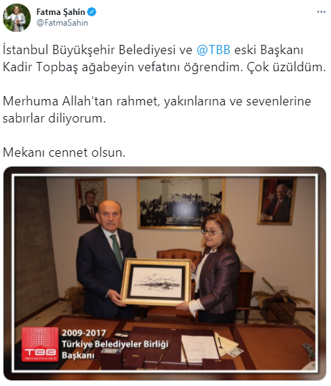 Foto - Kadir Topbaş vefat etti! Siyasilerden taziye mesajı yağdı