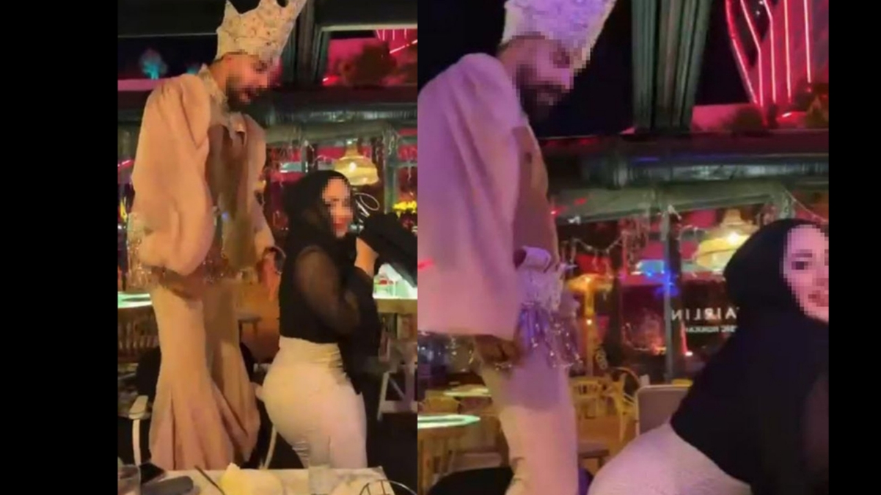 Kafasına başörtüsünü de geçirmişti! İzmir’deki alçaklığa tutuklama