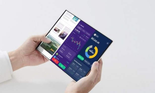 Foto - Kağıt kadar ince katlanabilir telefon tanıtıldı