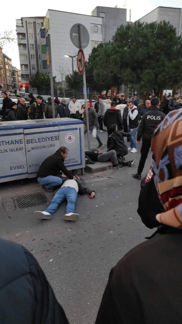 Foto - Kağıthane'de silahlı saldırı! Motosikletle kurşun yağdırdılar: 1 ölü, 2 yaralı