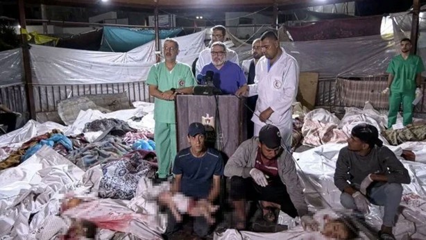 Foto - Kahpe İsrail'in hastane saldırısıyla ilgili şok ayrıntı ortaya çıktı! O detay herkesi şaşkına çevirdi