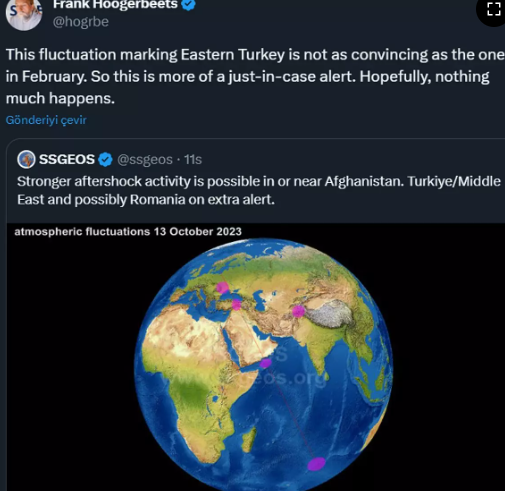 Foto - Kahramanmaraş depremini bilen Frank Hoogerbeets şok uyarı: Türkiye alarma geçmeli, umarım bu olmaz