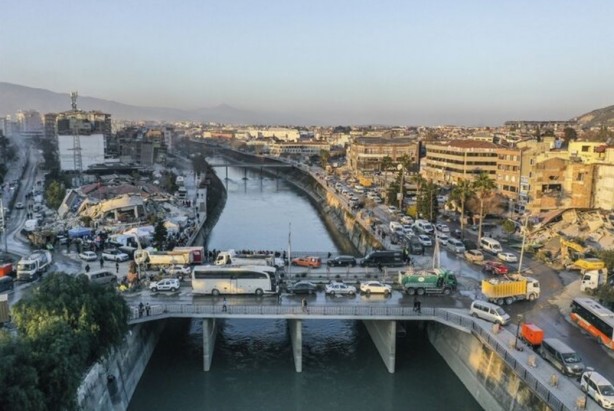 Foto - Kahramanmaraş'ın depremden önce ve sonra görüntüleri