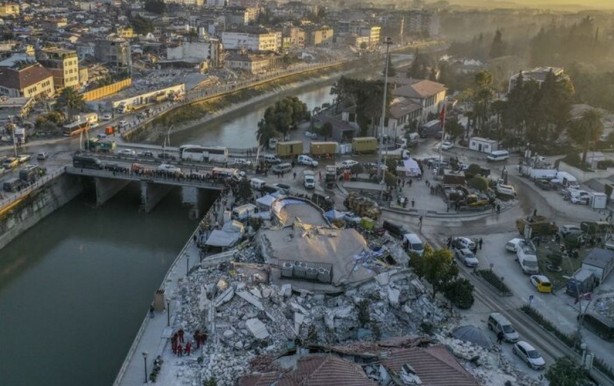 Foto - Kahramanmaraş'ın depremden önce ve sonra görüntüleri