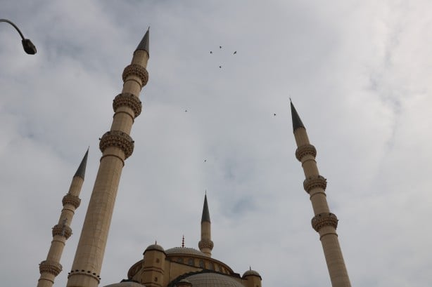 Foto - Kahramanmaraş’ın simgesi Abdülhamit Han Camii depremlere rağmen dimdik ayakta