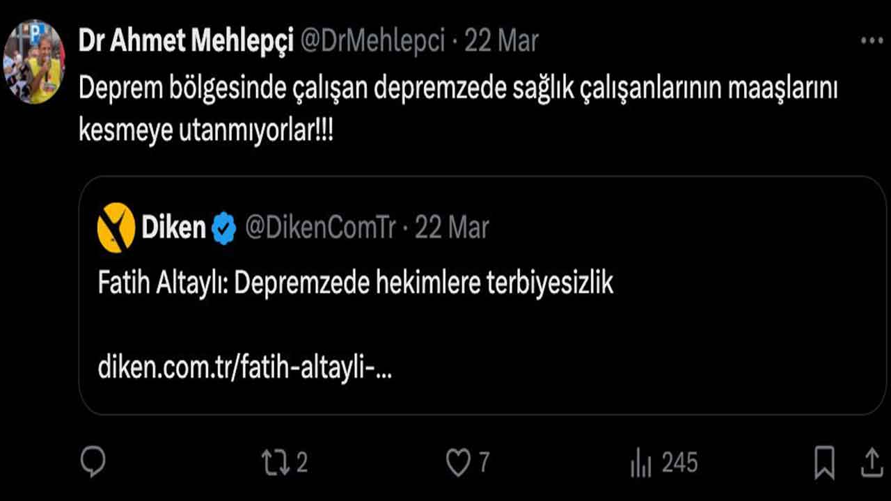 Foto - Kahramanmaraş'ta aşı yaptıramayan bebek için bir şey söyleyecek misin Dr. Ahmet Mehlepçi?