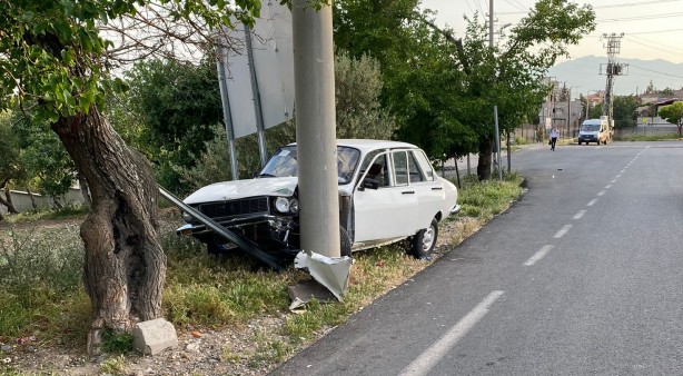 Kahramanmaraş'ta feci kaza! 2 yaralı