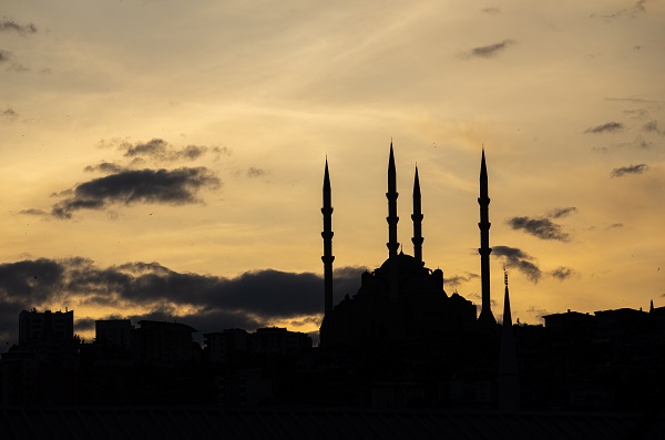 Kahramanmaraş'ta gün batımı