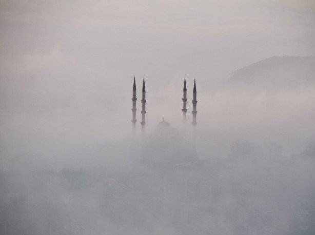 Kahramanmaraş’ta sis etkili oldu