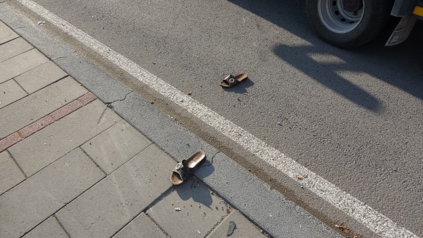 Foto - Kaldırımda yürüyen yaşlı çifte çarptı: 1 ölü, 2 yaralı