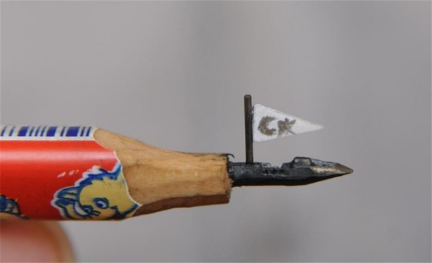 Foto - Kalem ucundaki sanat