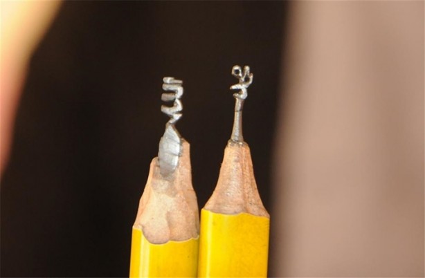 Foto - Kalem ucundaki sanat